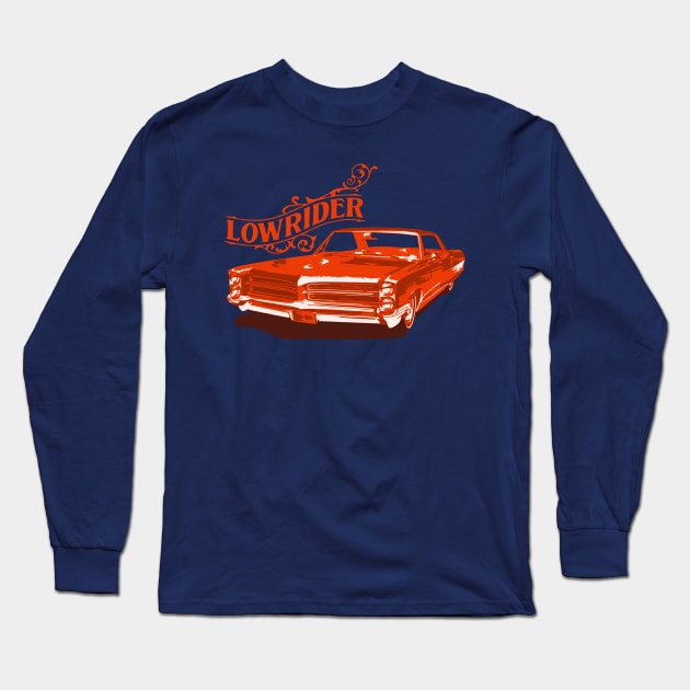 lowrider Long Sleeve T-Shirt by retroracing